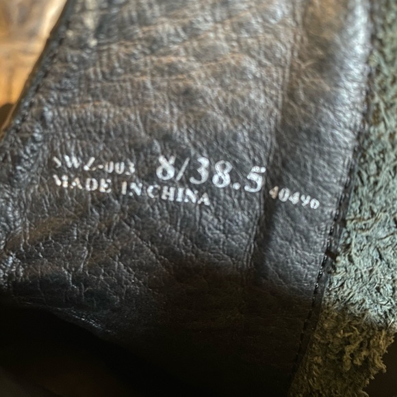 CHINESE LAUNDRY KRISTIN CAVALLARI Santorini Black Multi Color-block Booties sz.8 - Picture 11 of 13